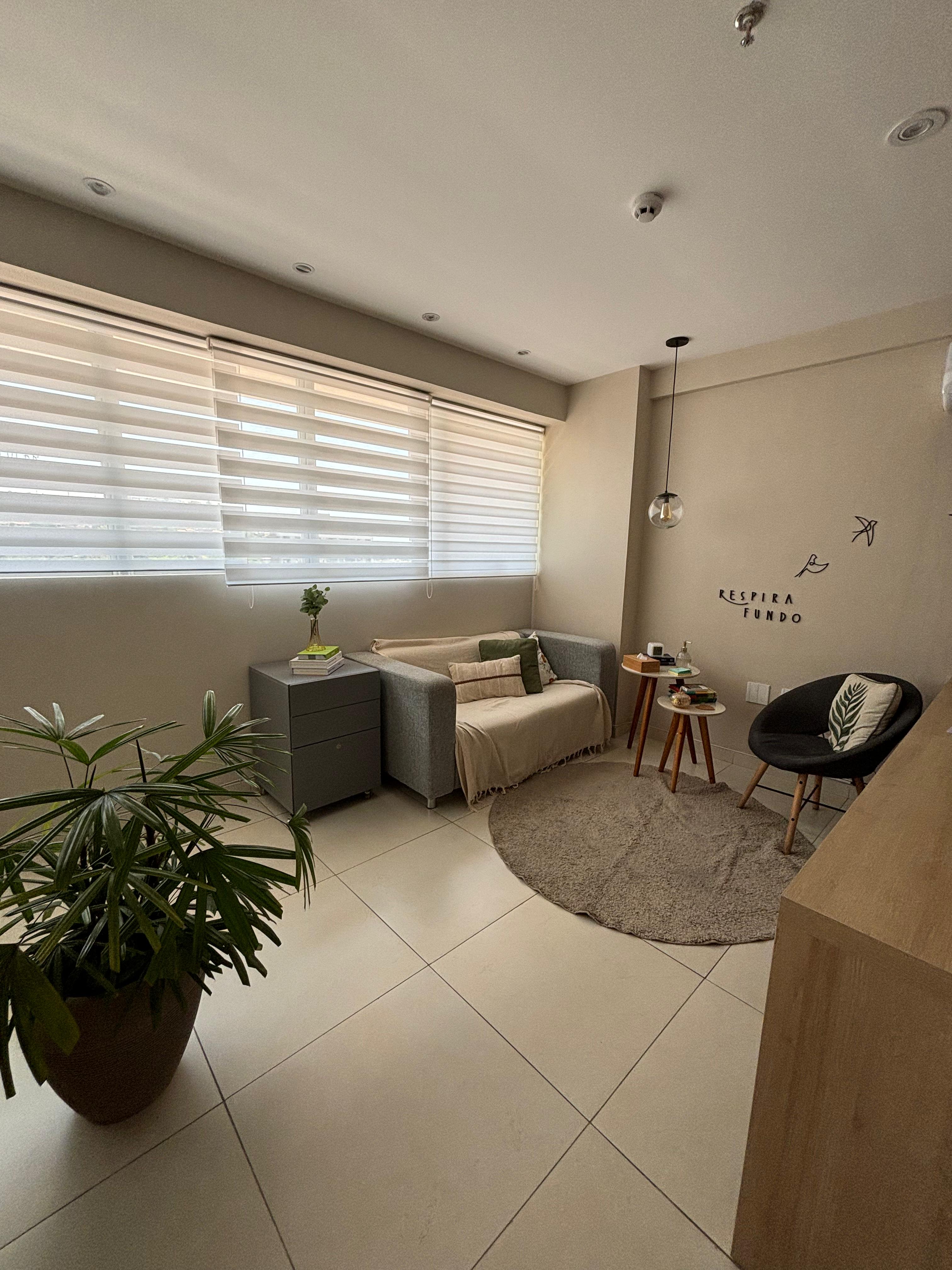 Sala de espera aconchegante